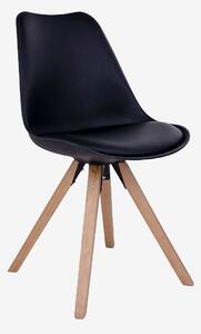 House Nordic - Matstol Bergen, 2-pack - Svart - Stolar - Från Homeroom