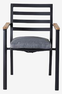 Venture Home - Brasilia Karmstol, 2-pack - Svart - Matstolar - Från Homeroom