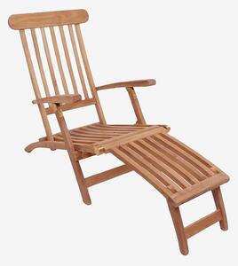 House Nordic - Däckstol Arrecife Teak - Brun - Solstolar & solsängar - Från Homeroom