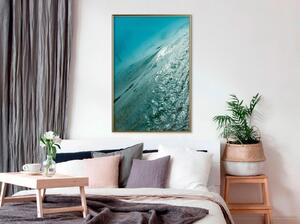 Inramad Poster / Tavla - Depth of the Ocean - 20x30 Svart ram