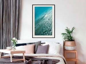 Inramad Poster / Tavla - Depth of the Ocean - 30x45 Guldram med passepartout