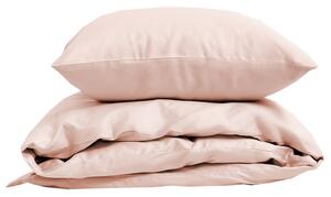 Stunda Plain Påslakanset 150x210 Rosa