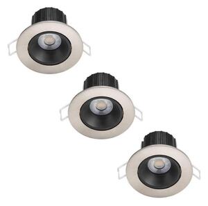 Philips - Set 3x dimbara badrumslampor ABROSA LED/9W/230V IP44