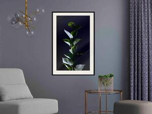 Inramad Poster / Tavla - Floral Elegance - 20x30 Guldram