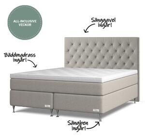 Nordic Beds Åhus 1005 Kontinentalsäng ALL-INCLUSIVE Paket