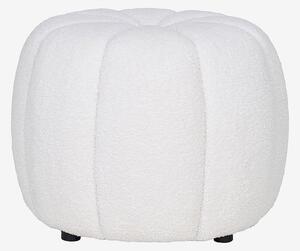 House Nordic - Puff Paisley - Vit - Fotpallar & puffar - Från Homeroom