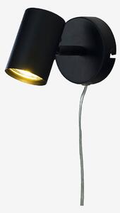 Aneta Lighting - Vägglampa Hugin - Svart - Vägglampor - Från Homeroom