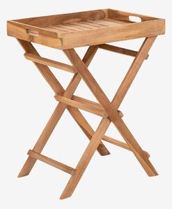 House Nordic - Brickbord av teak Ronda - Brun - Småbord - Från Homeroom