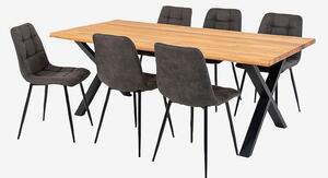 House Nordic - Matgrupp Toulon och Middelfart - Brun - Matgrupper - Från Homeroom