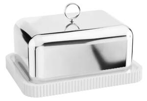 Georg Jensen - Bernadotte Butter Dish - Smörlåda - MIX MATERIAL - W0 x D11.2 x H9.4 cm