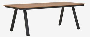 House Nordic - Trädgårdsbord Toronto - Brun - Matbord utomhus - Från Homeroom