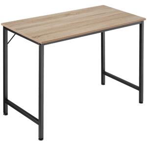 Tectake 404460 skrivbord jenkins - industriellt lätt trä, ek sonoma, 100 cm