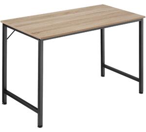 Tectake 404462 skrivbord jenkins - industriellt lätt trä, ek sonoma, 120 cm