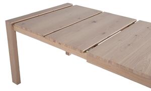 SLIDER Förlängningsbart Matbord 170/250x95 cm - Vitlaserad Ek