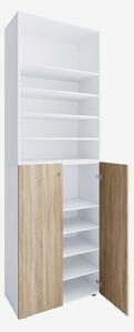 VCM - Vcm Skoskåp Lona 2Xl 10-fack gångjärnsdörrar + hylla - Flerfärgad - Skoskåp - Från Homeroom