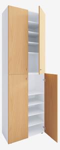 VCM - Vcm Skoskåp Lona 2Xl 10-fack gångjärnsförsedda dörrar - Flerfärgad - Skoskåp - Från Homeroom