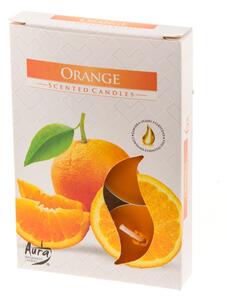 Polar Doftljus - Värmeljus Apelsin 6-Pack
