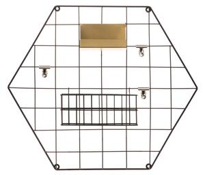 4Living - Metallnät Hexagon 50 x 50 cm
