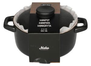 Maku Minigryta, svart 15 cm