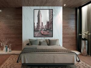 Inramad Poster / Tavla - Flatiron Building - 20x30 Guldram