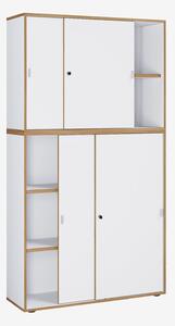 VCM - Vcm Skoskåp skjutdörrar Salia B100 5-fack - Flerfärgad - Skoskåp - Från Homeroom