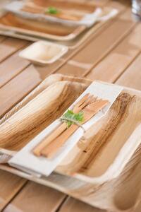 Maku Bordsknivar av bambu 16 cm - 10 pack