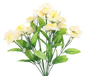 Verso Konstgjord växt - Narcissus bukett 44 cm - Gul/Vit