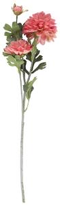4Living Konstgjord snittblomma - Dahlia 62 cm Gammelrosa