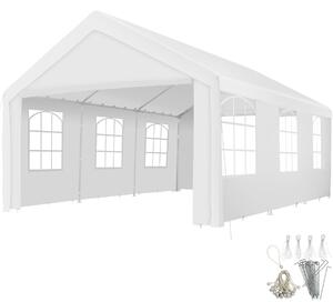 TecTake GmbH 403260 partytält 6x4m med 4 sidoväggar - vit