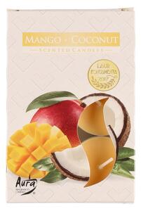 Polar Doftljus Värmeljus Mango-Coconut 6-pack