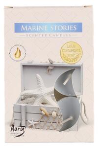 Polar Doftljus Värmeljus Marine Stories 6-Pack