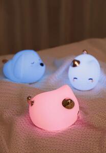 Baseus Cute series - Vit nattlampa i silikon - Katt