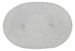 4Living Oval Bordstablett 30 x 45 cm - Silver
