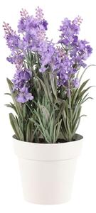 4Living Konstgjord Lavendel i kruka 26 cm - Ljuslila