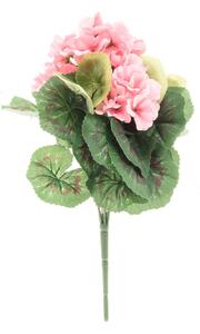 4Living Konstgjord snittblomma 35 cm - Geranium Rosa