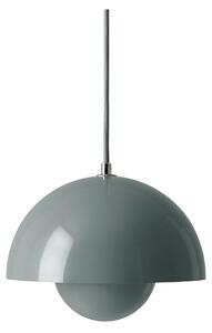 &Tradition - Flowerpot VP1 - Stone Blue - Pendellampor - Verner Panton - Blå