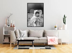Inramad Poster / Tavla - Space Fun - 40x60 Svart ram