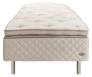 DUX - Dux 10 resårbotten fast 100x200 cm/ Top Pad Bäddmadrass/ Rund oatmeal 20 cm - Sängar - Beige
