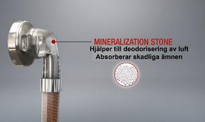 Herzberg Mineraliserat duschmunstycke - 3 lägen