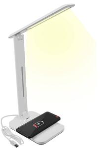 Iso Trade Skrivbordslampa LED med induktiv laddare