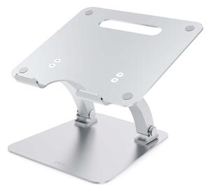 DESIRE2 Laptopstall Dual Pivot Riser Justerbar Aluminium Sil - DESIRE2