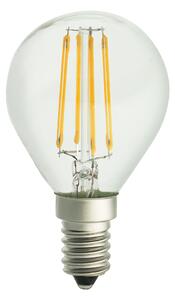 Klotlampa LED Uni-Ledison Klar Dim 350lm 822 E14