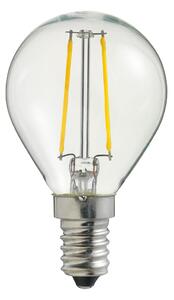 Klotlampa LED Uni-Ledison Klar 100lm 822 E14