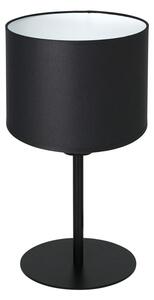Bordslampa ARDEN 1xE27/60W/230V diameter 18 cm svart/vit