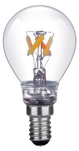 Klotlampa LED Dim to Warm Klar 400lm E14