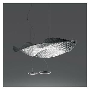 Artemide 1513010A - Ljuskrona med textilsladd COSMIC 2xR7s/11W/230V skinande krom