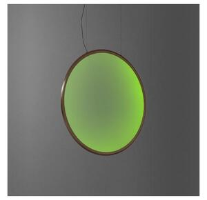 Artemide 1992360APP-LED RGBW Ljusreglerad ljuskrona på textilsladd DISCOVERY LED/42W/230V brons