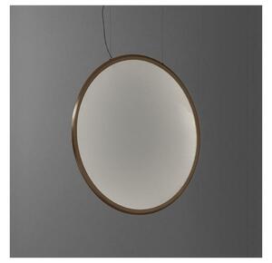 Artemide 1993060APP-LED ljusreglerad ljuskrona på textilsladd DISCOVERY LED/60W/230V 3000K brons