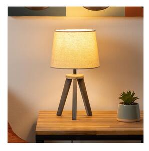 Atmosphera - Bordslampa MINI 1xE14/25W/230V tall/beige