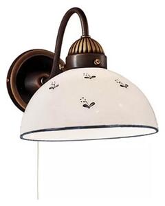 Kolarz 731.61.16 - Vägglampa NONNA 1xE27/75W/230V blå